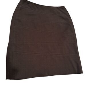 White House Black Market Black Skirt Size 2